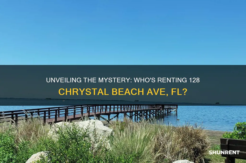 who is renting 128 chrystal beach ave fl