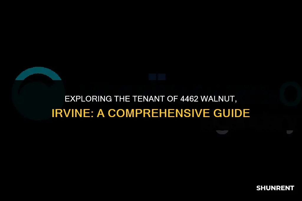 who is renting 4462 walnut irvine ca