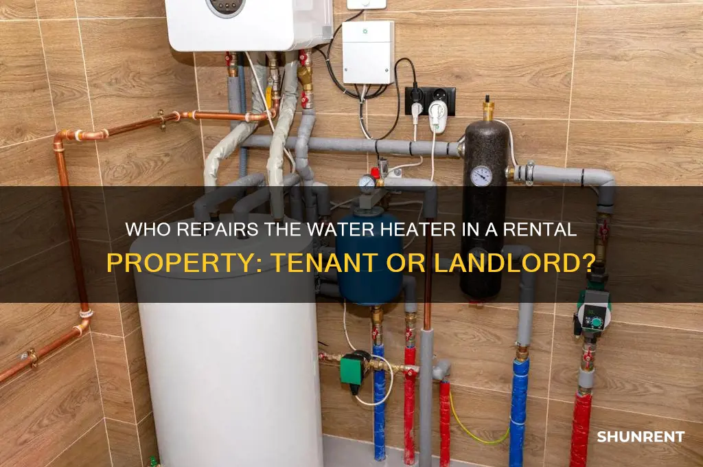 who is responsbile for water heater if you rent