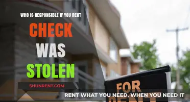 Stolen Rent Check: Who Bears Responsibility and What to Do