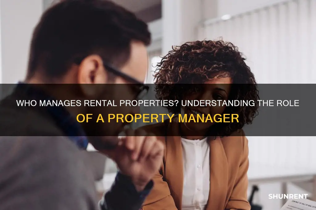 who is someone in charge of renting places