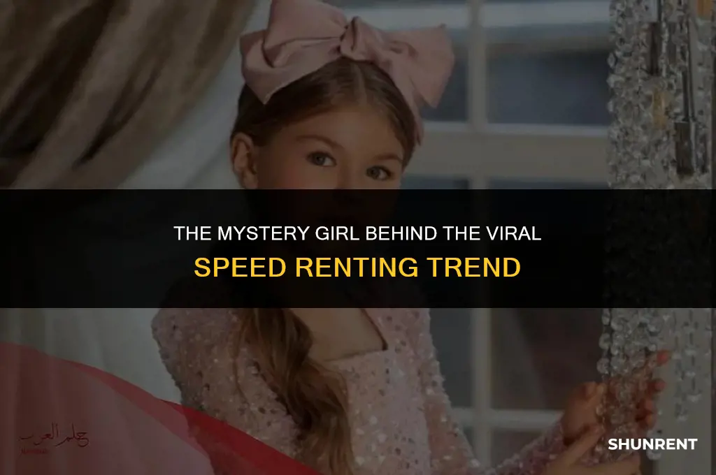 who is the girl that speed rented