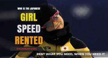 Who is the Japanese Girl Speed Rented?