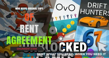 Who Retains the Original Rent Agreement: A Comprehensive Guide
