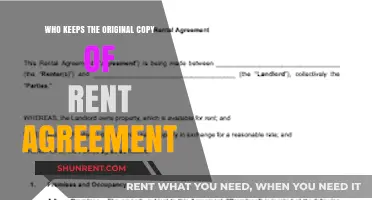 Who Retains the Original Rent Agreement Copy: Landlord or Tenant?