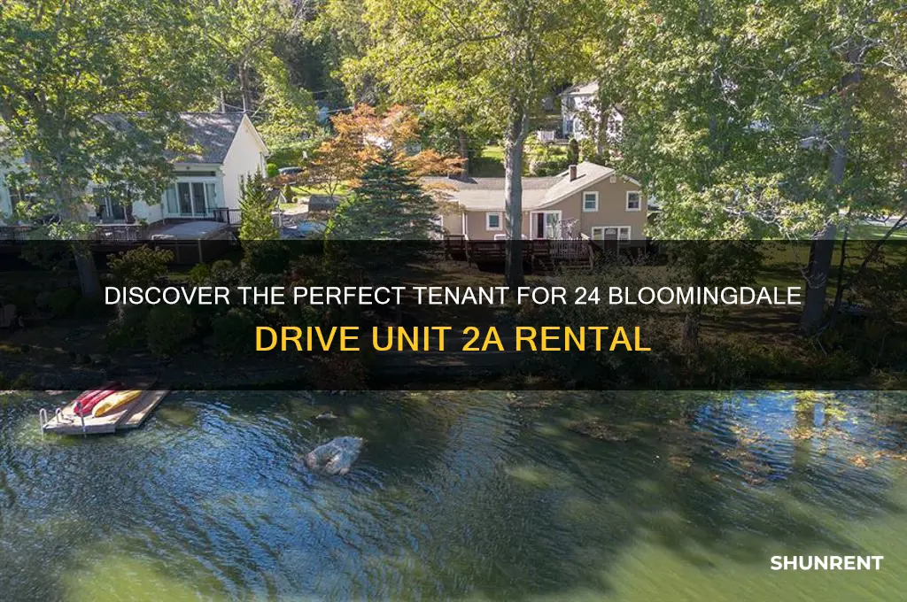 who liven at 24 bloomingdale drive unit 2a for rent