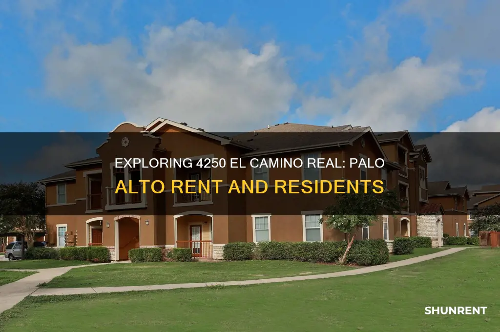 who lives 4250 el camino real palo alto rent