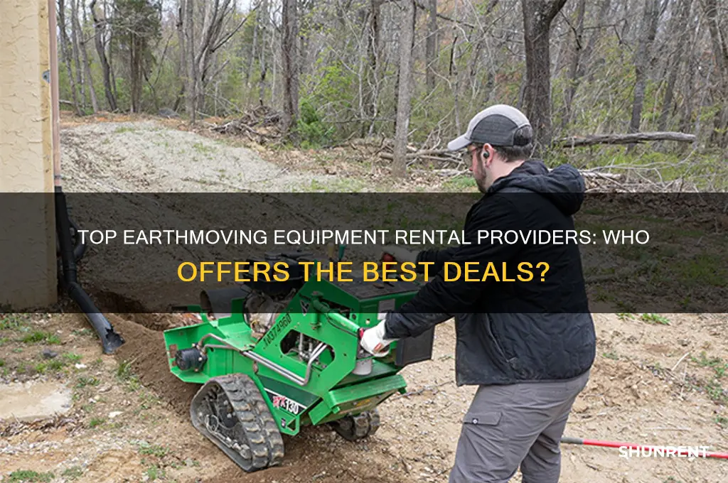 who offers the best earthmoving equipment for rent