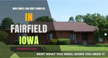 Fairfield Iowa's Low-Rent Housing: Who Owns the Complex?