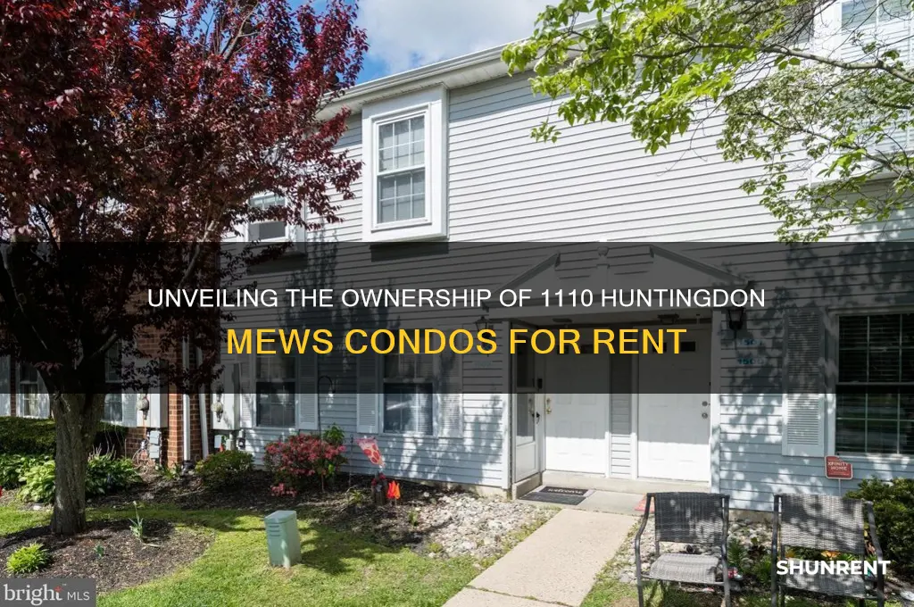 who owns 1110 huntingdon mews condos for rent