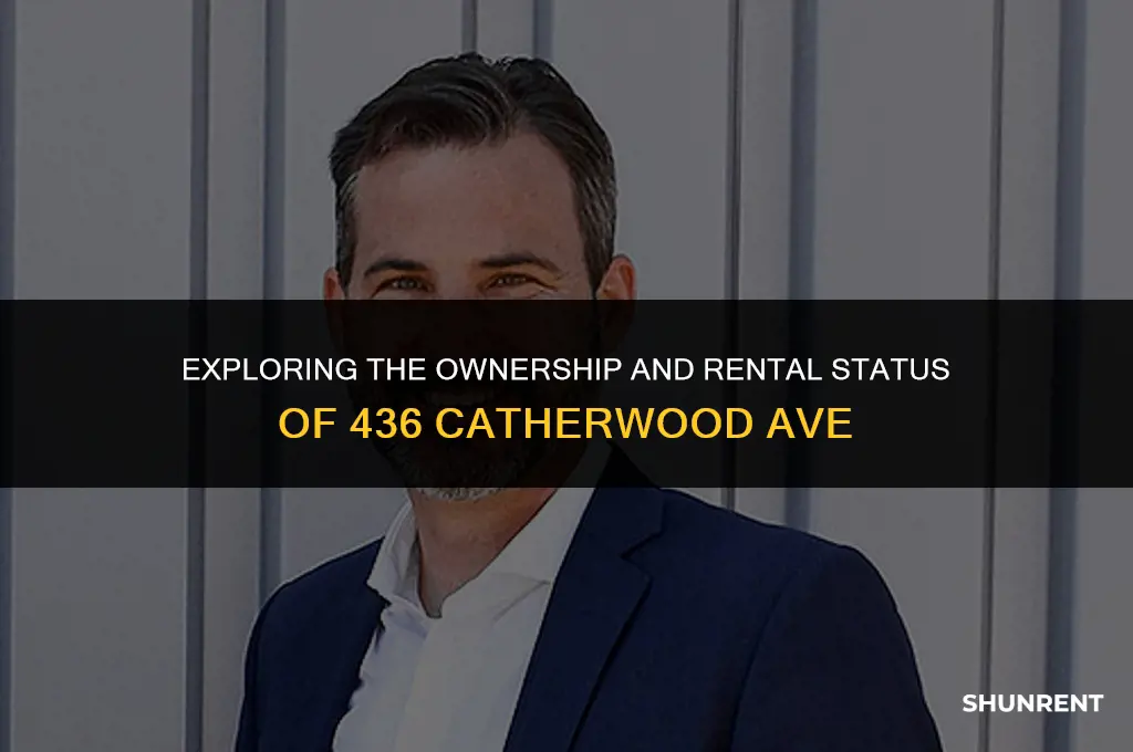 who owns 436 catherwood ave for rent