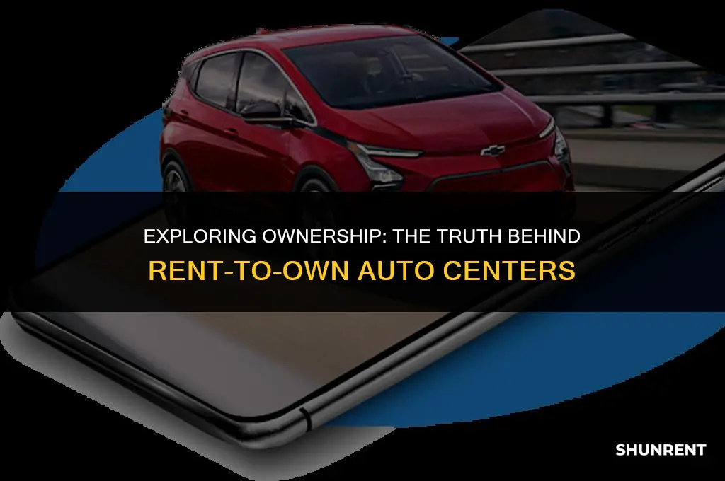who owns rent to own auto centers