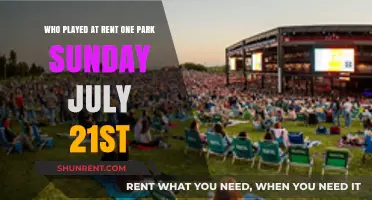 Sunday Night Lights: Rent One Park’s July 21st Headliners Revealed