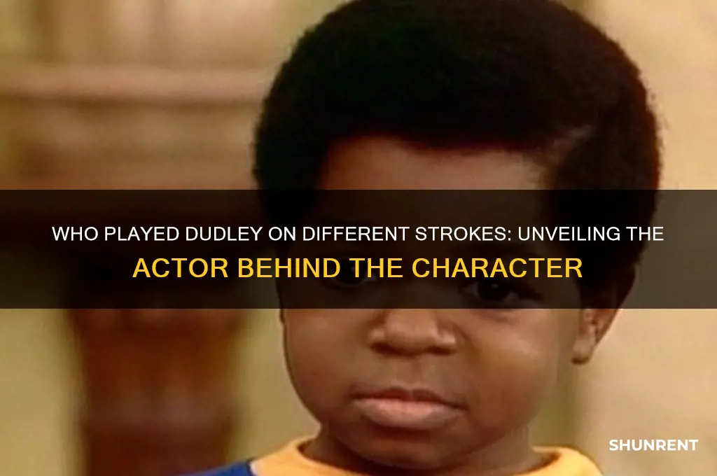 who played dudley on different strokes
