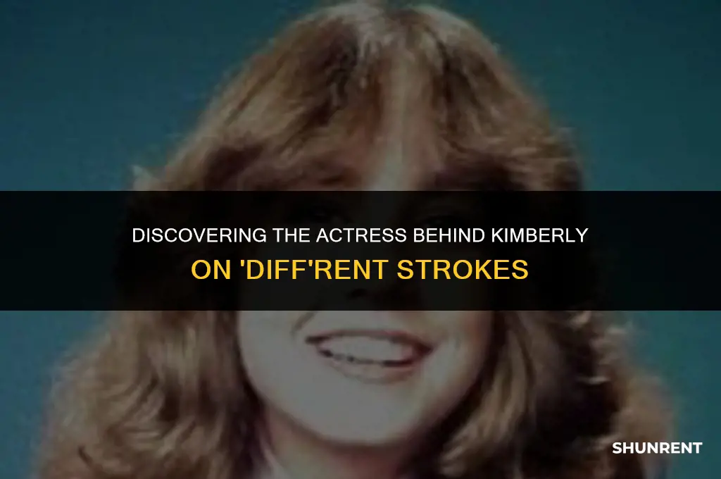 who played kimberly on different strokes
