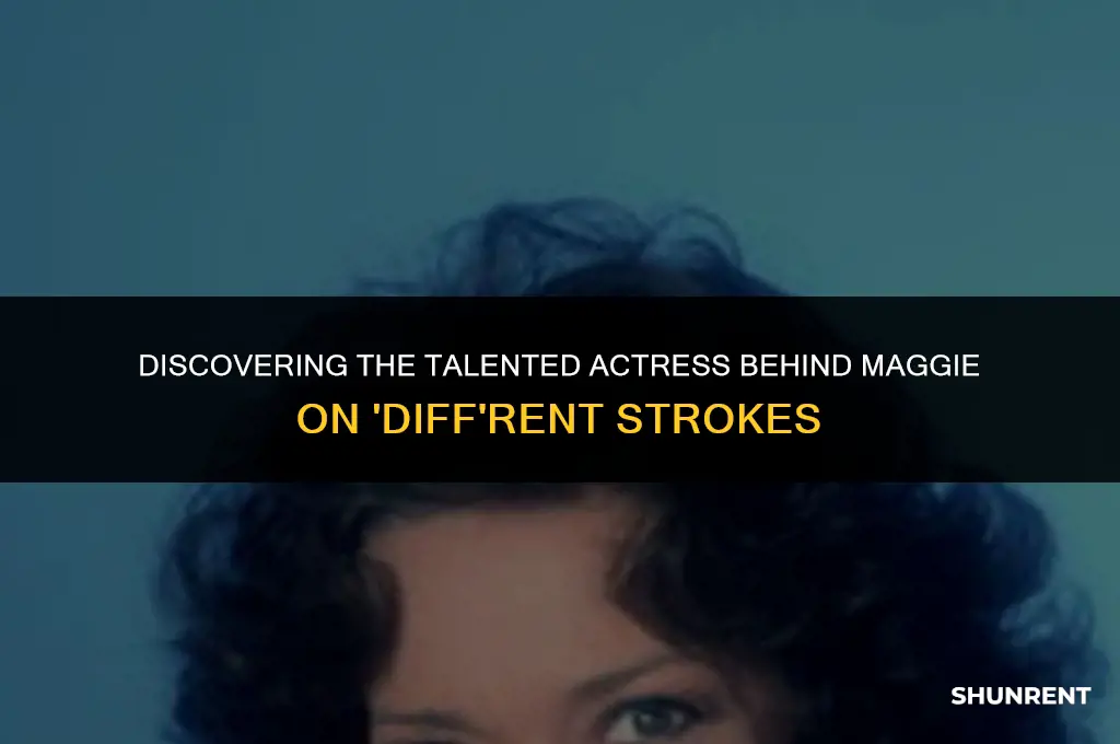 who played maggie on different strokes