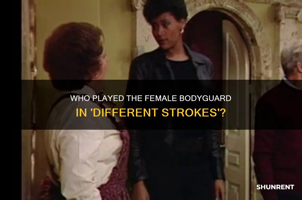 who played the female bodyguard in different strokes