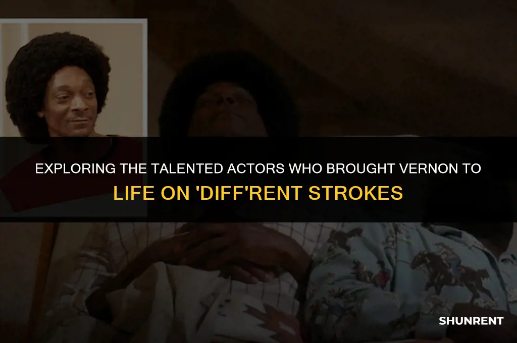 who played vernon on different strokes