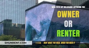 Billboard Art: Who's Behind It – Owner or Renter?