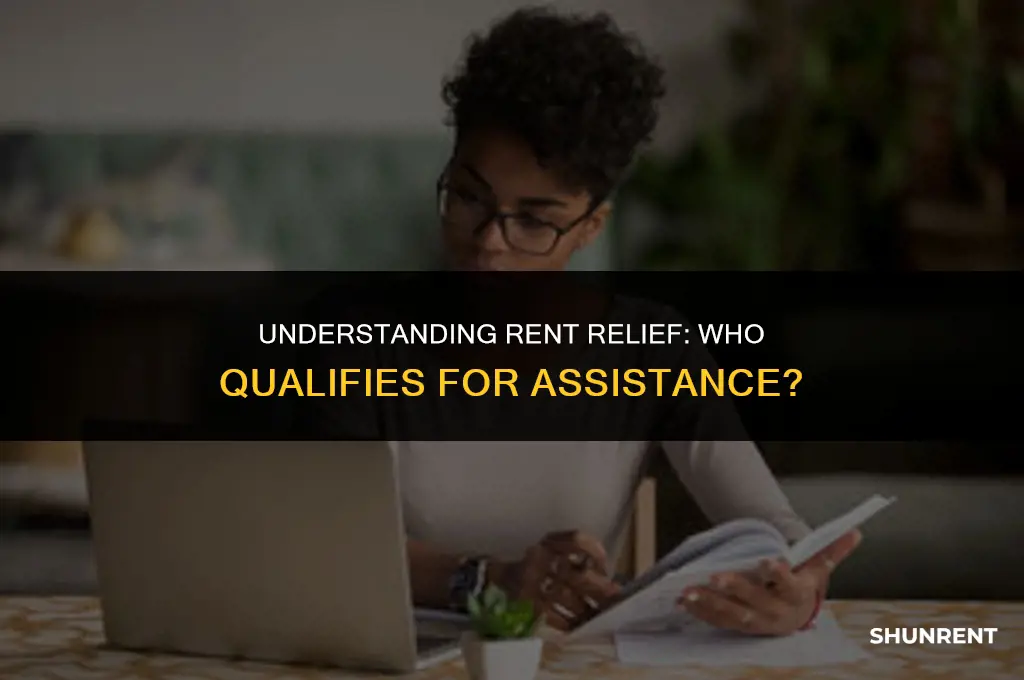 who qualifies for the rent relief program