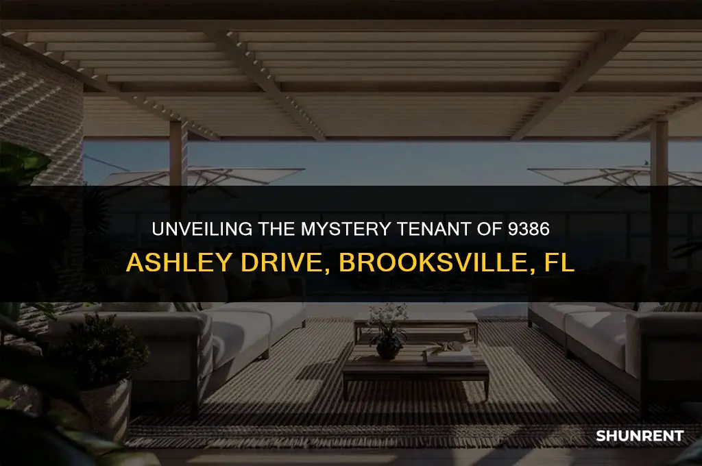 who rented 9386 ashley drive brooksville fl
