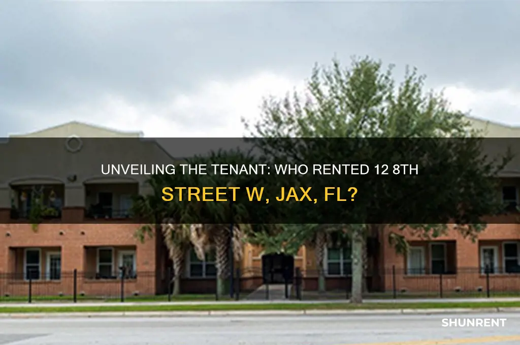 who rented building at 12 8th street w jax fl