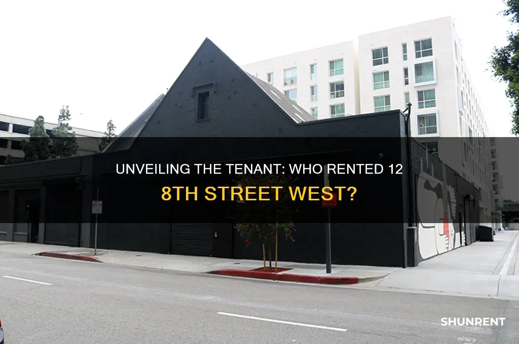 who rented building at 12 8th street w