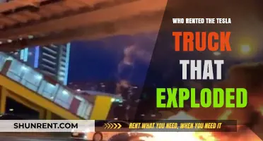 The Mysterious Case of the Exploding Tesla Truck Rental