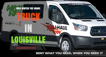 Unraveling the Mystery: Who Rented the U-Haul Truck in Louisville?