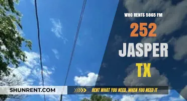 Exploring the Mystery: Who Rents 5865 FM 252 in Jasper, TX?