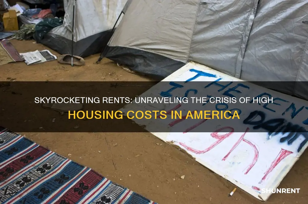 why is rent so high in america